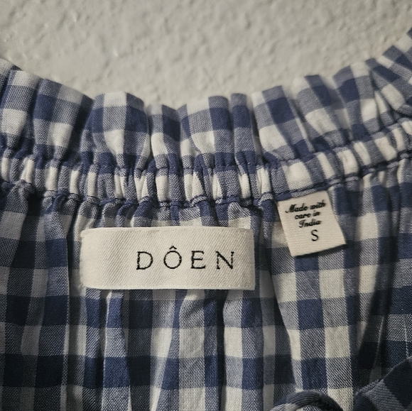 Doen Emmaretta in blue gingham, small - Picture 9 of 10